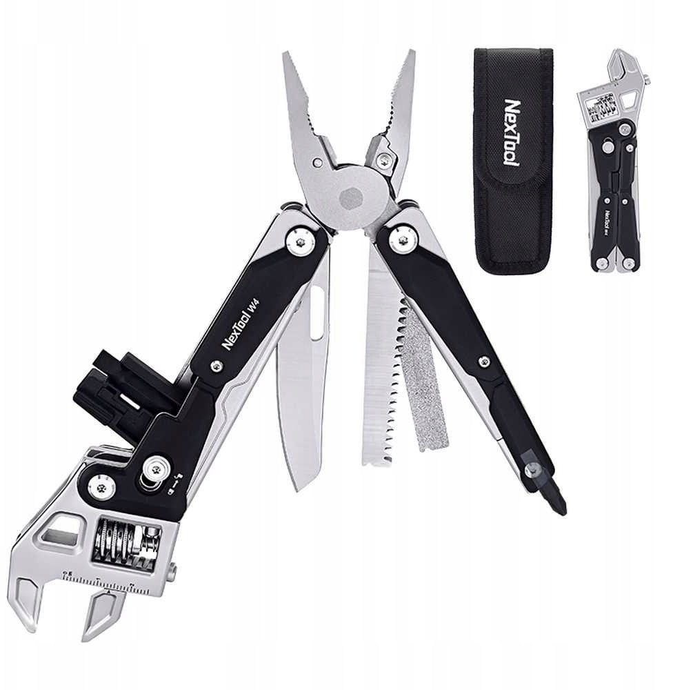 Multitool NexTool W4 11w1 z kluczem nastawnym typu francuz