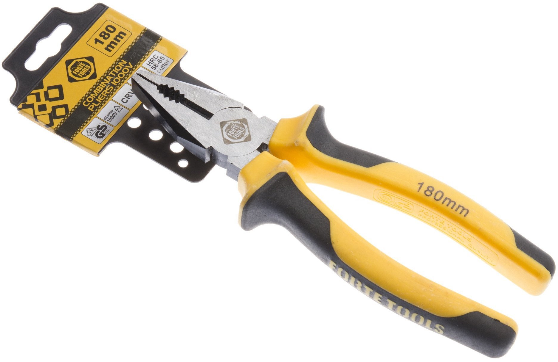 COMBINED PLIERS VDE01001-7 180 MM 1000