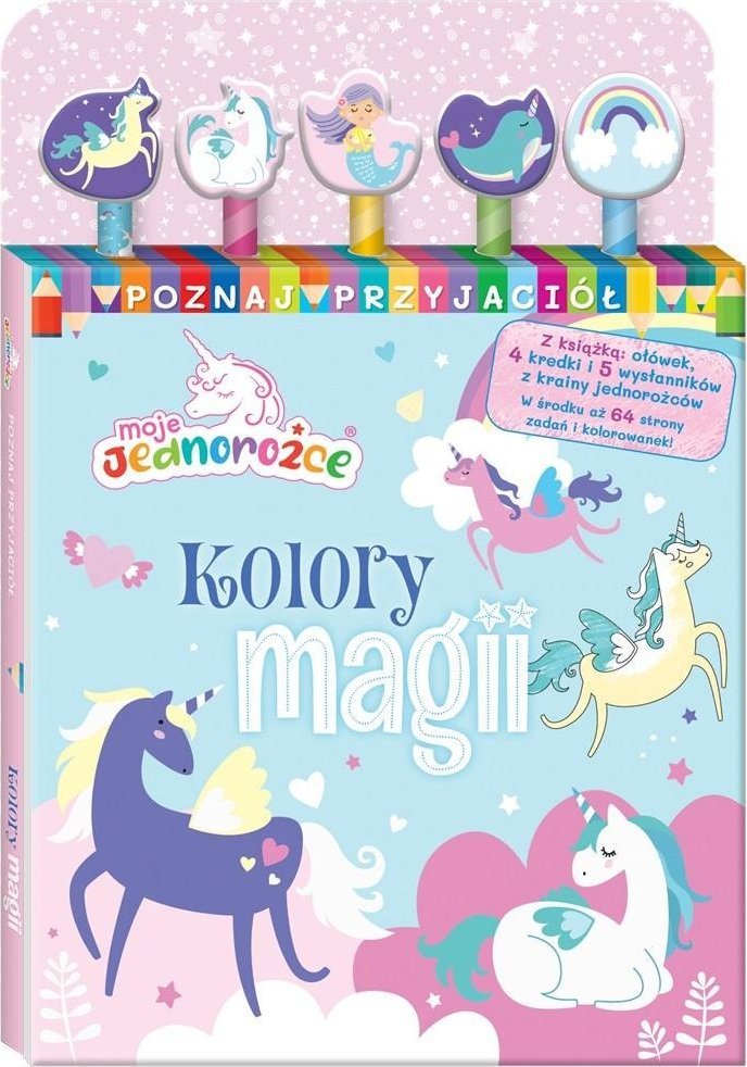 Media Service Zawada Moje Jednorożce Poznaj przyjaciół cz1 Kolory magii