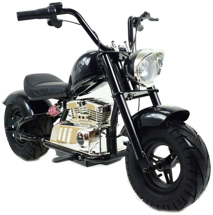 MOTOR CHOPPER "HELD", POMPOWANE KOŁA DO 25 KM/H, PODŚWIETLANY SILNIK/XB1058 EDUKAMP