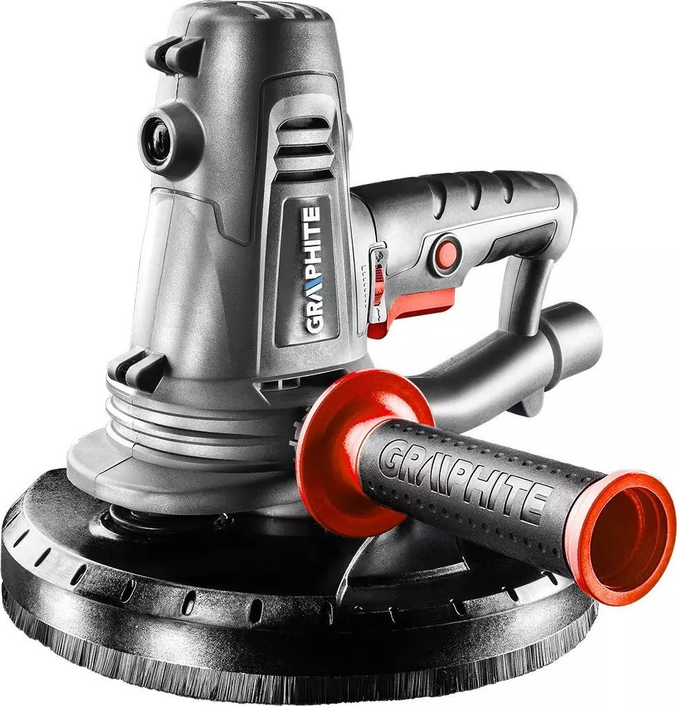 Szlifierka Graphite Szlifierka do gipsu 1050W, tarcza 225 mm, z systemem odpylania 59G262