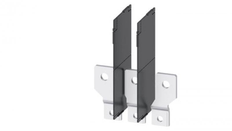 Przyłącza płaskie wydłużone 3P z barierami międzyfazowymi do 3VA20…22 3VA9263-0QC00