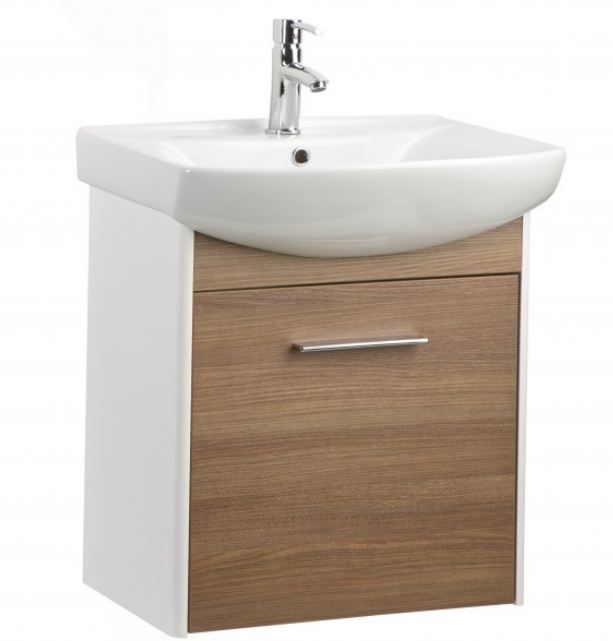 KFA Szafka podumywalkowa Sella Platinum 40cm biały + brąz (5906031447324)