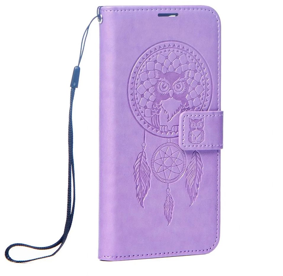 Kabura MEZZO Book do XIAOMI Redmi Note 14 5G mandala fioletowy