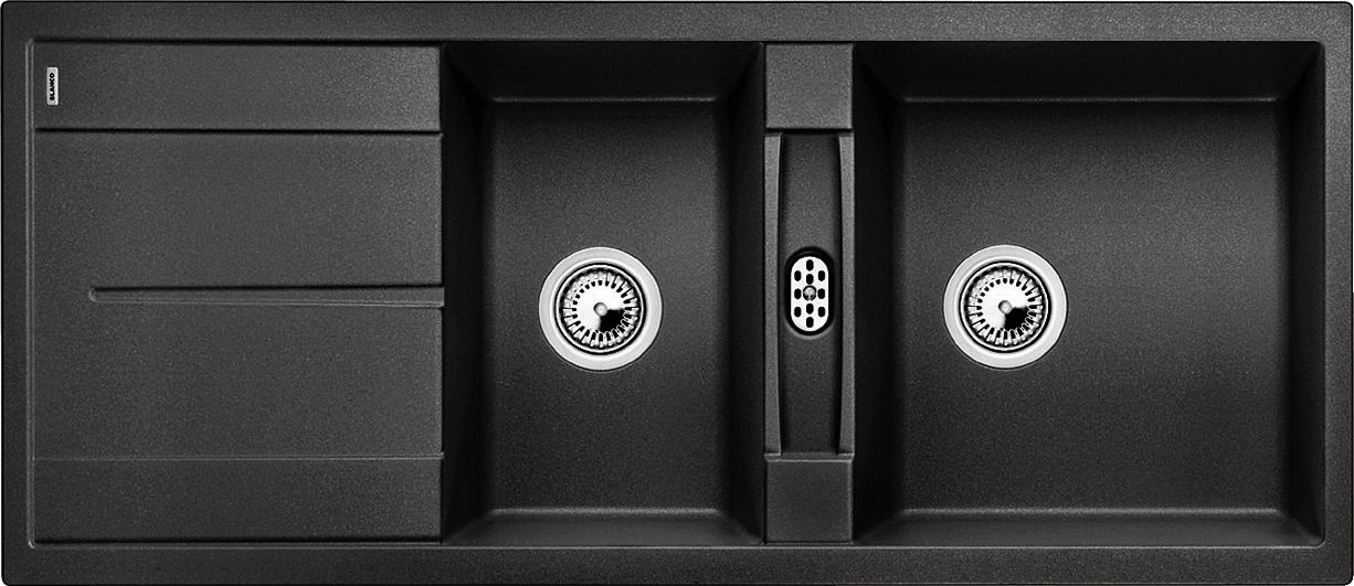 Zlewozmywak Blanco Metra 8 S Silgranit PuraDur Antracyt odwracalny