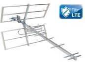 Antena RTV TechniSat HDT-a LTE kierunkowa z zasilaczem (0004/6033)