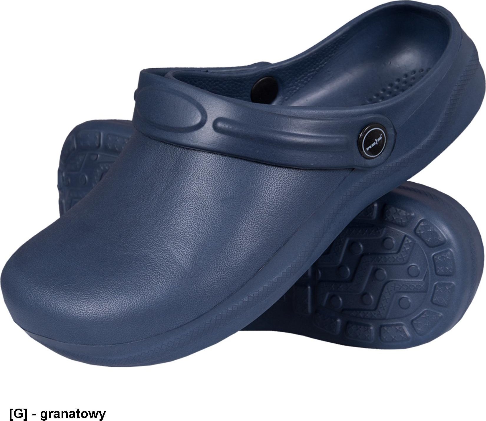 R.E.I.S. BCLAB - Klapki LAB - granatowy 39