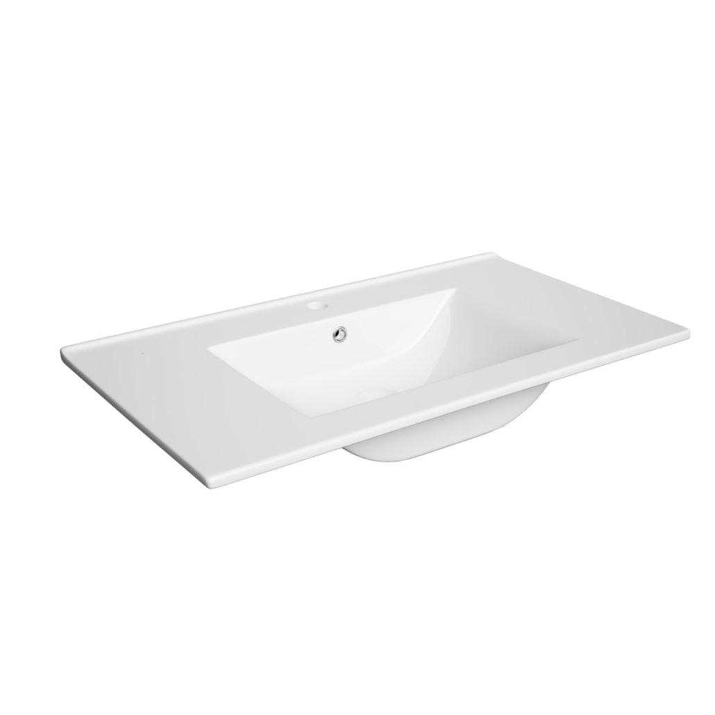 AQ.448-0421180 / AQUAFORM / BILBAO / UMYWALKA 80 BIAŁA / CE-U-042-11-80