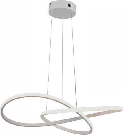 Lampa wisząca V-TAC Oprawa Zwieszana V-TAC 20W LED Biała VT-7799 3000K 2540lm