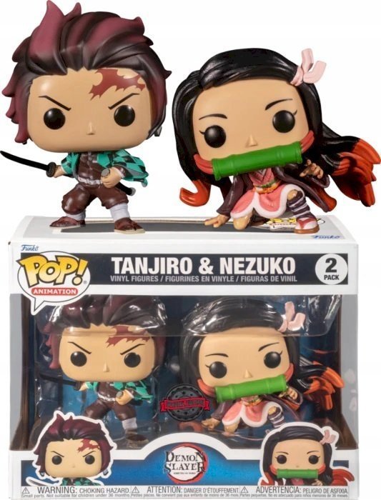 Figurka Funko Pop funko pop! demon slayer tanjiro & nezuko 2-pac