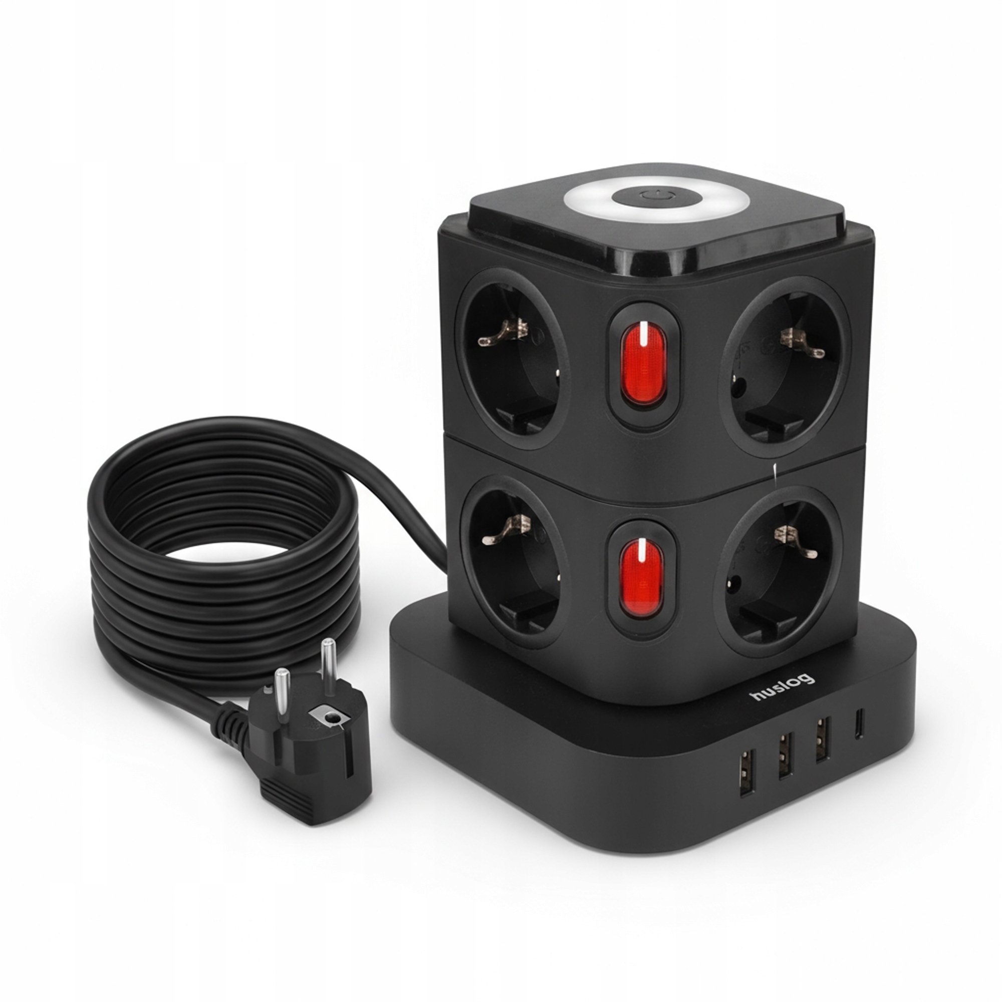 Huslog przedłużacz pionowy z LED