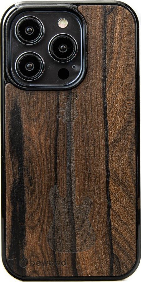 BeWood Drewniane Etui Bewood na iPhone 14 Pro GITARA ZIRICOTE
