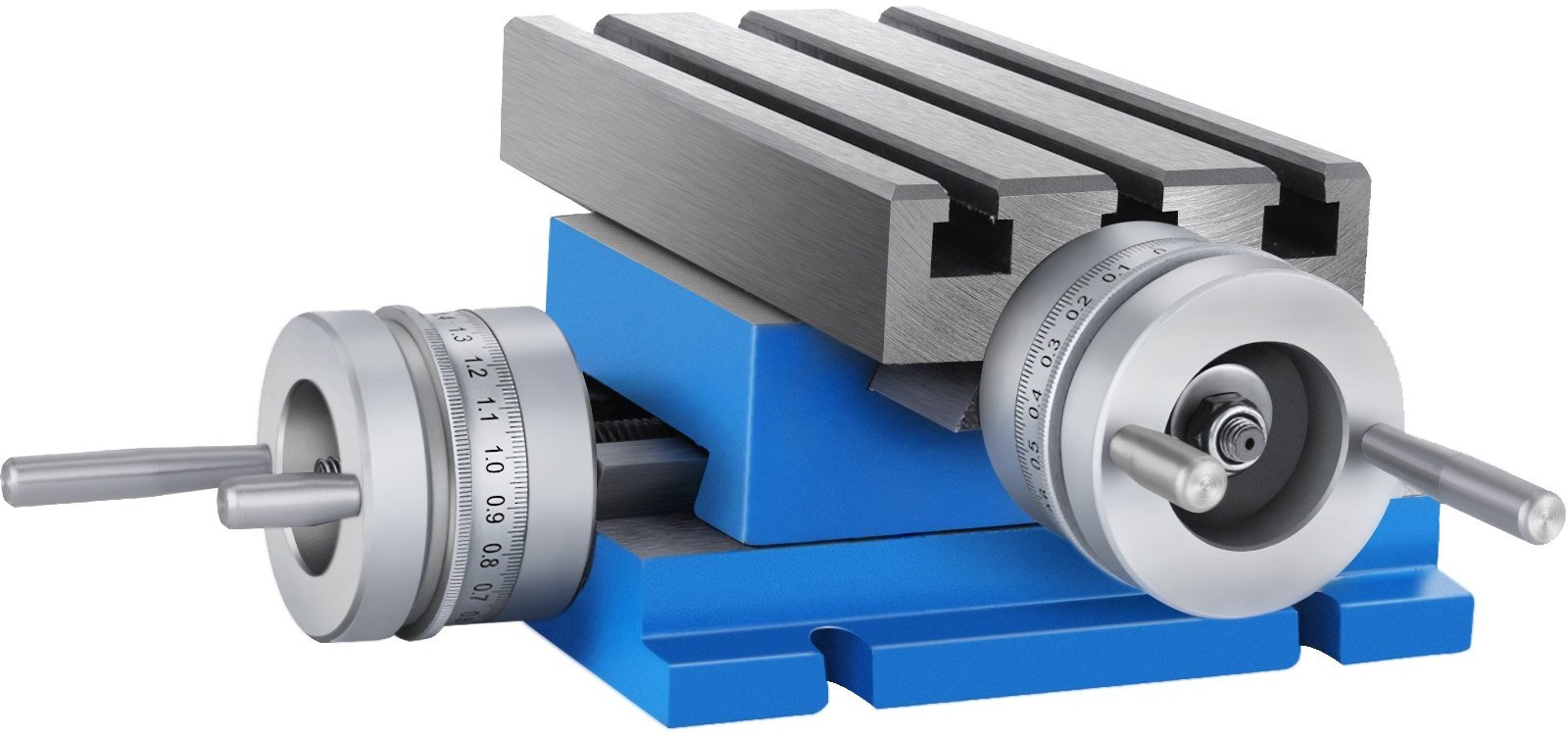 Stół roboczy krzyżowy 2-osiowy 18.5x10cm do wiertarki i frezarki