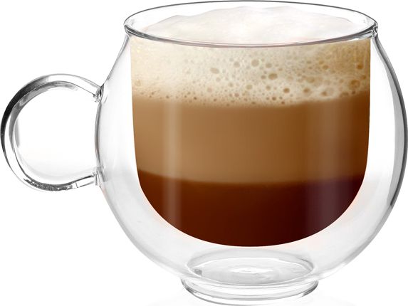 Vialli Design Filiżanka termiczna z uchem do kawy herbaty 220ml Vialli Design 1szt