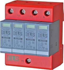ELS Elektrotechnika Ogranicznik przepięć C 4P 275V 40kA 1,3kV (EL20C 4P)