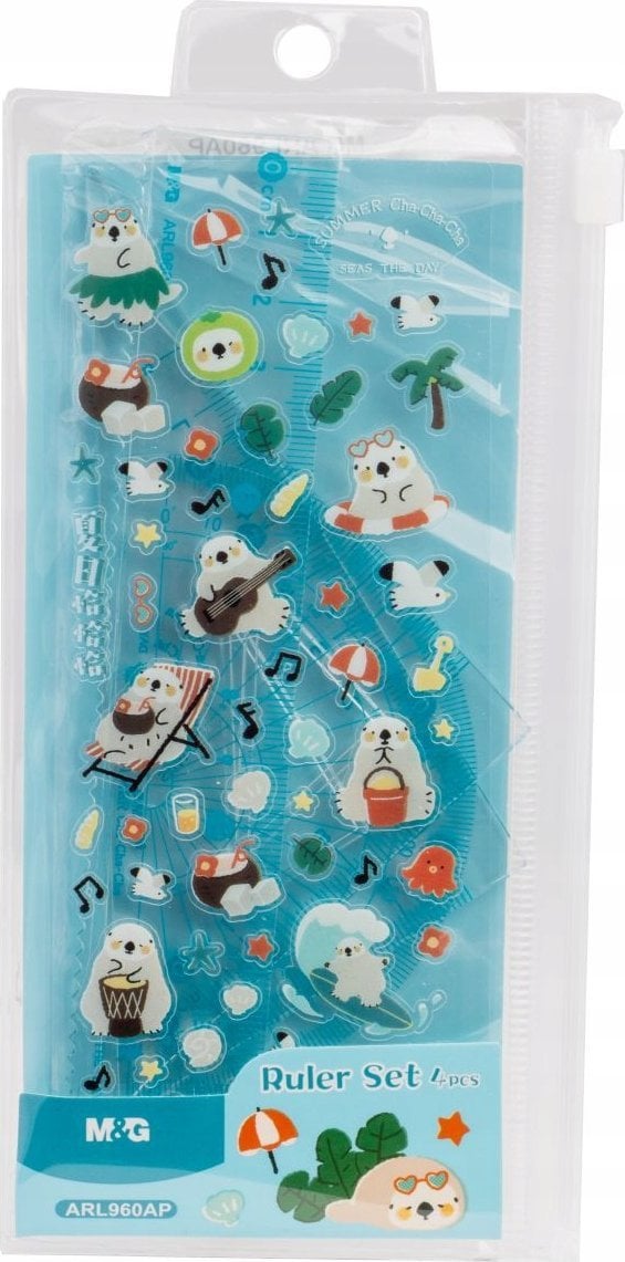 MFP paper Zestaw geometryczny Cha Cha 4 elementy M&G