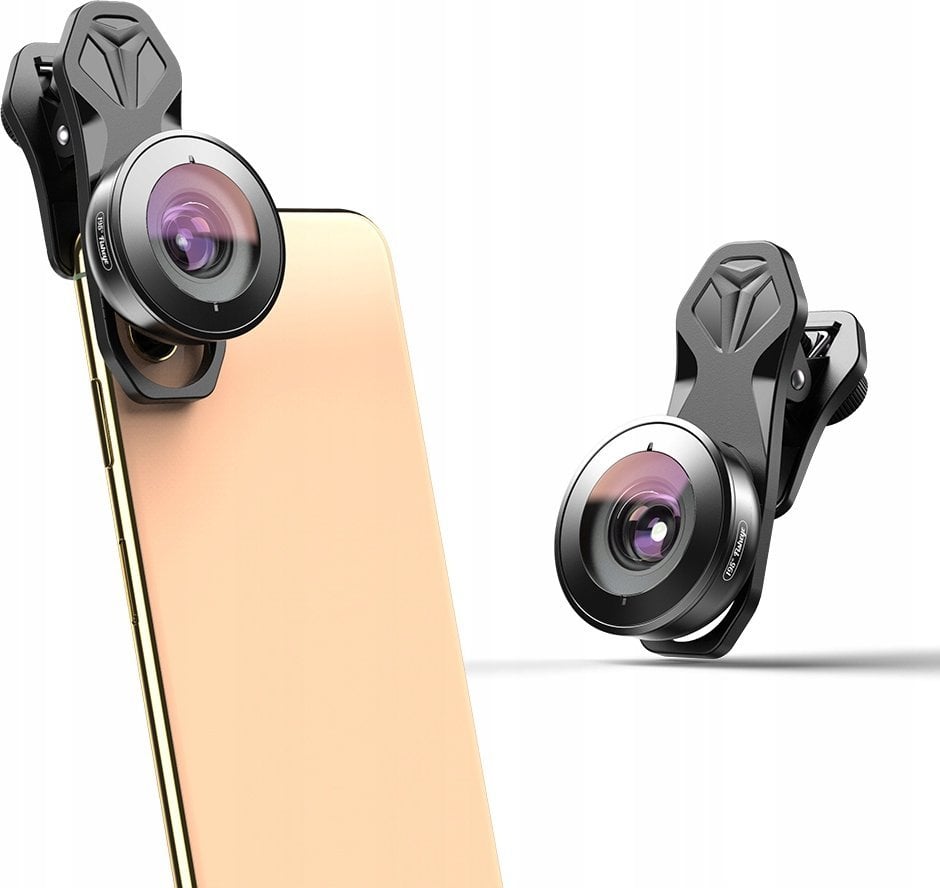 Apexel Obiektyw Soczewka Rybie Oko / Fisheye 195° Hd Do Telefonu / Smartfona / Apl-hb195 Fisheye