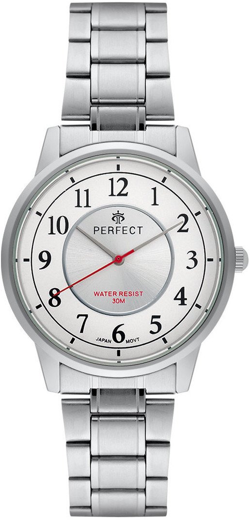 Zegarek Perfect R421U-02 męski klasyczny czytelny 39 mm .