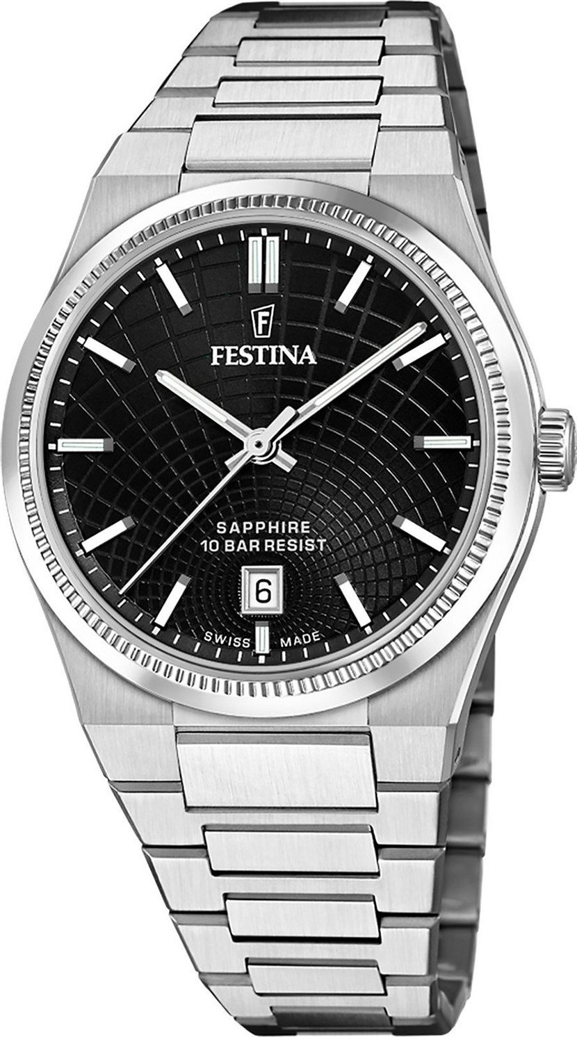 Zegarek męski Festina F20051-6 srebrny