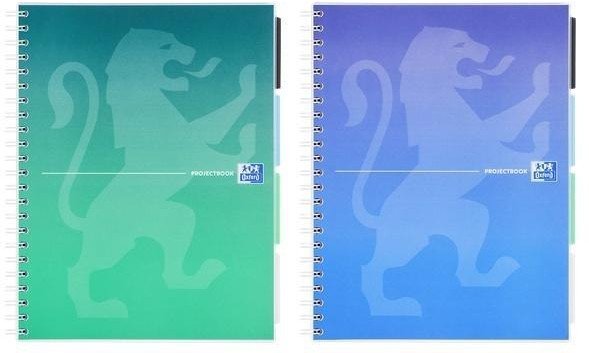 Kołozeszyt B5/80K Projectbook mix (5szt) OXFORD