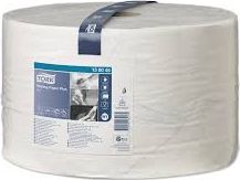 Staples TORK Czyściwo przemysłowe, w dużej roli 420 Performance, białe (23,5cm x 510m)