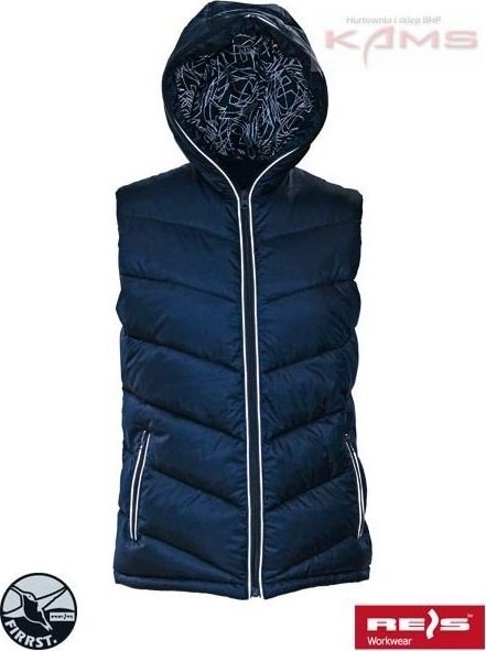 R.E.I.S. ALLIGATOR - ocieplany bezrękawnik męski L