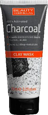 Beauty Formulas Maseczka do twarzy Charcoal oczyszczająca 100ml