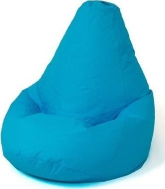 Go Gift Pufa worek sako GRUSZA niebieski L 105x80