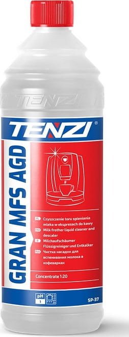 Tenzi TENZI GRAN MFS AGD Do Czyszczenia Spieniaczy Mleka 1L