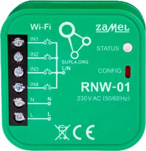 Zamel Interfejs 4-wejść WI-FI dopuszkowy RNW-01