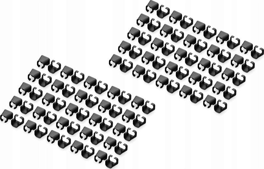 Digitus Farbclips für Patchkabel RJ45 100 Stück schwarz