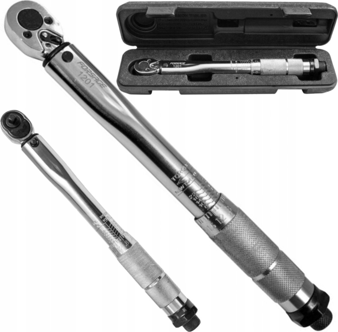 Forsage Klucz dynamometryczny z blokadą 1/4" (2 -24 Nm)