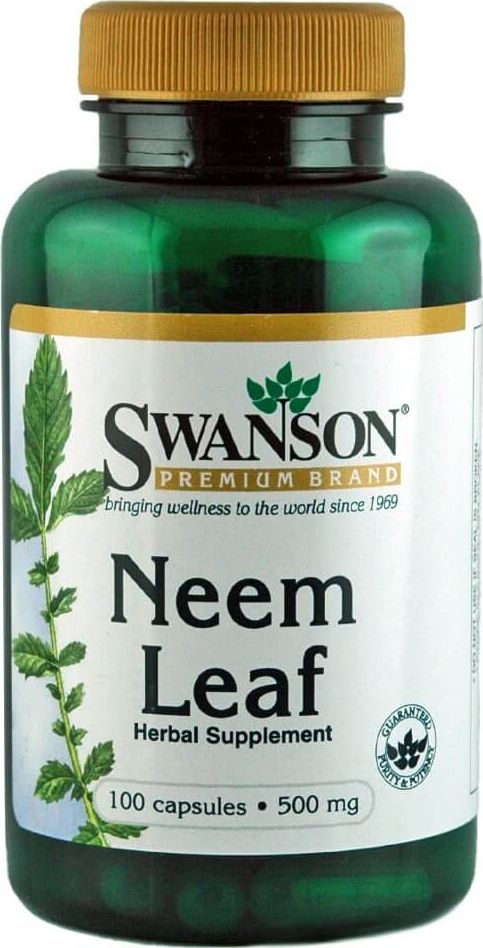 Swanson Swanson Neem Leaf 500mg 100 kaps.