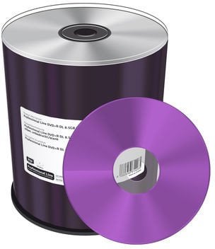 MediaRange MRPL606-C płyta DVD 8,5 GB DVD+R DL 100 szt.