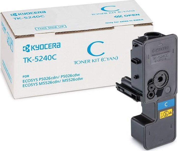 Toner Kyocera KYOCERA TK-5240 kaseta z tonerem 1 szt. Oryginalny Cyjan