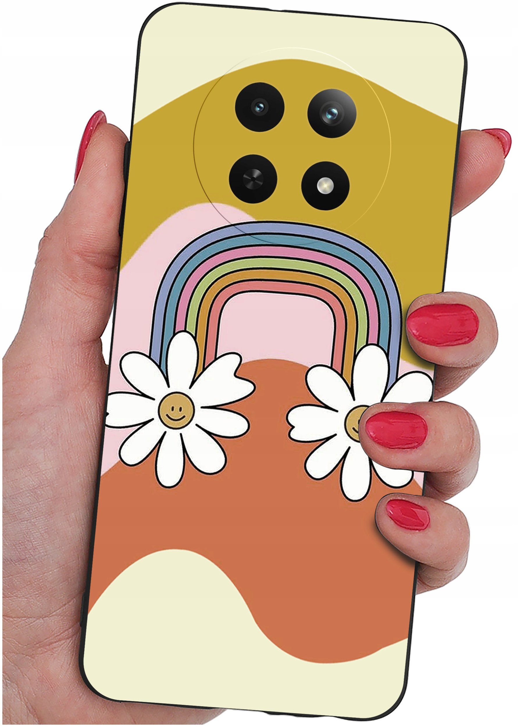 Etui do Realme 12 5G | 12x 5G WZORY |SILIKONOWE MATT CASE + SZKŁO 9H