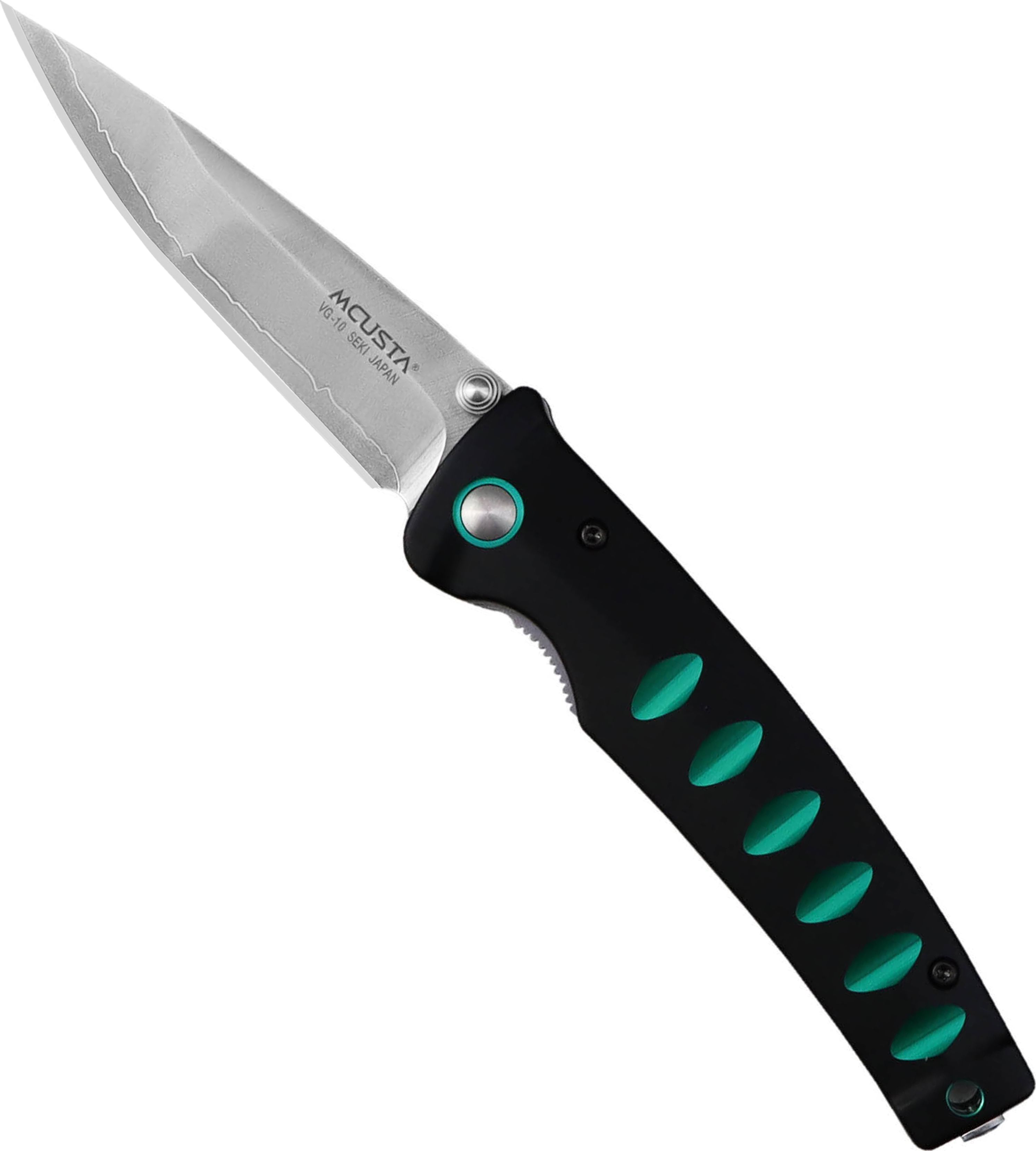 Mcusta Mcusta Katana VG-10 Black/Green 8,5 cm