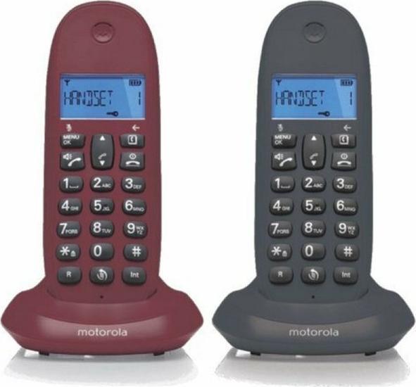 Telefon stacjonarny Motorola Telefon Bezprzewodowy Motorola C1002 LCD DECT