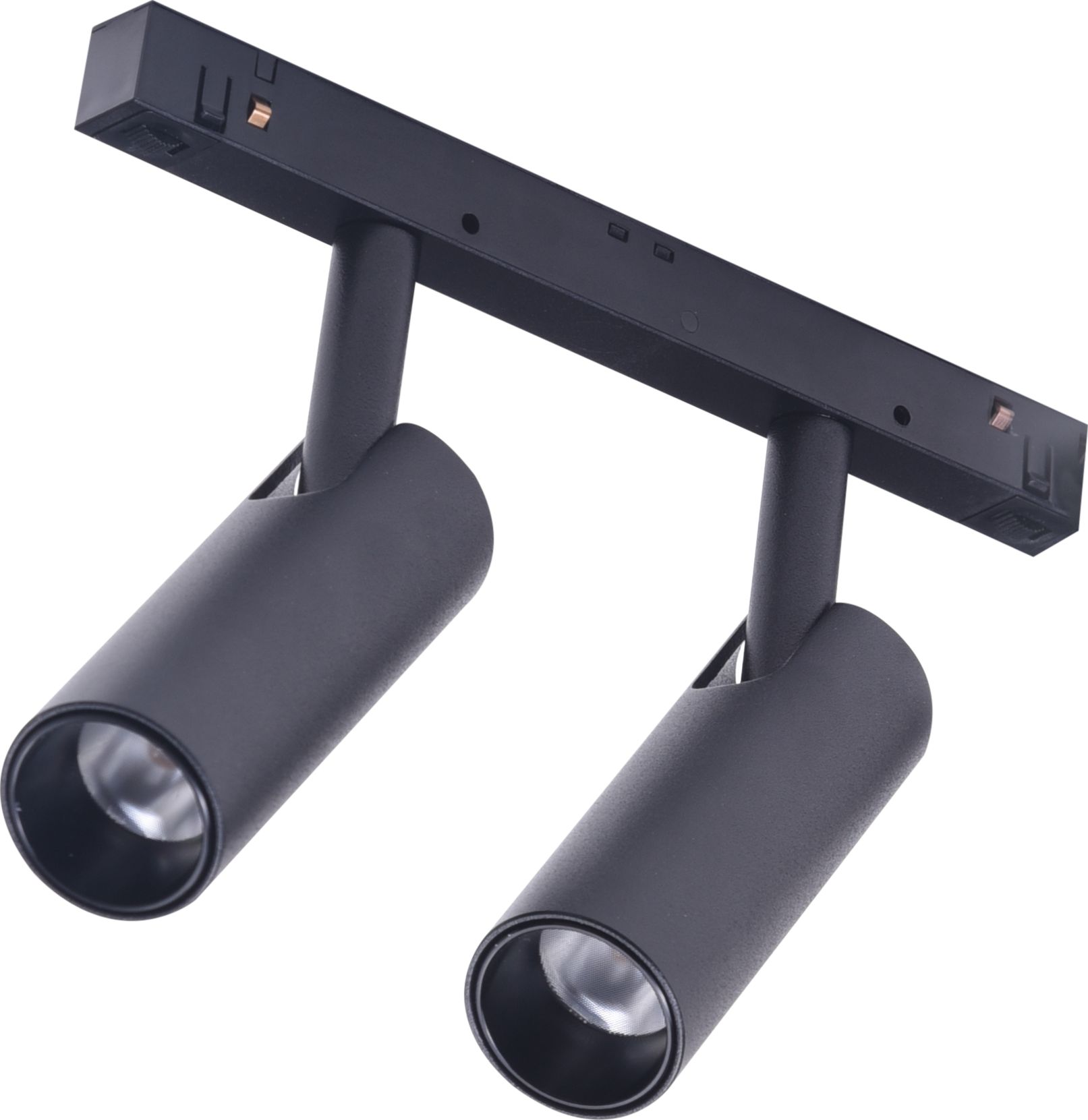 Azzardo Spot na szynę czarny AZzardo na jedną fazę NIKO AZ4584