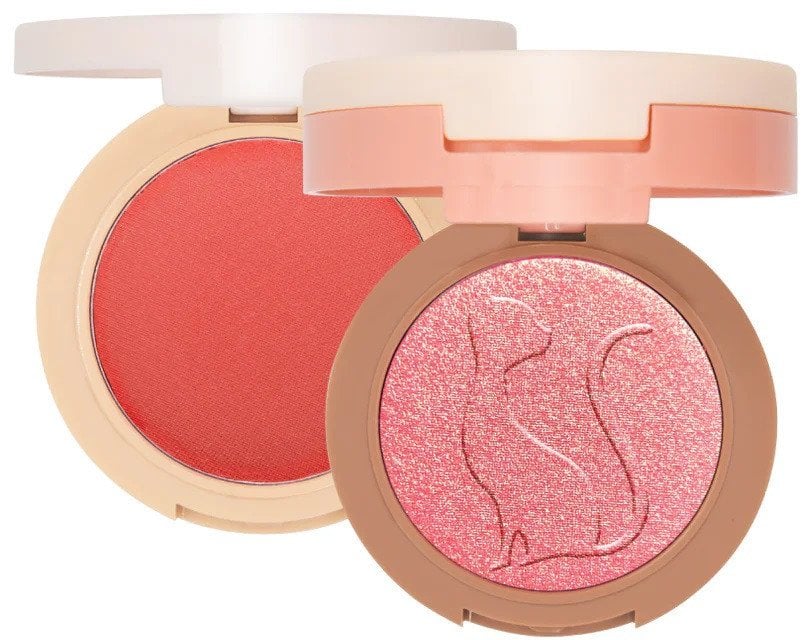 J.CAT BEAUTY_2 In 1 Piece Of Cake Blush + Highlighter róż i rozświetlacz 105 One In A Melon! 12,1g