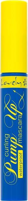 Lovely Lovely Curling Pump Up Waterproof Mascara wodoodporny podkręcający tusz do rzęs Black 8g