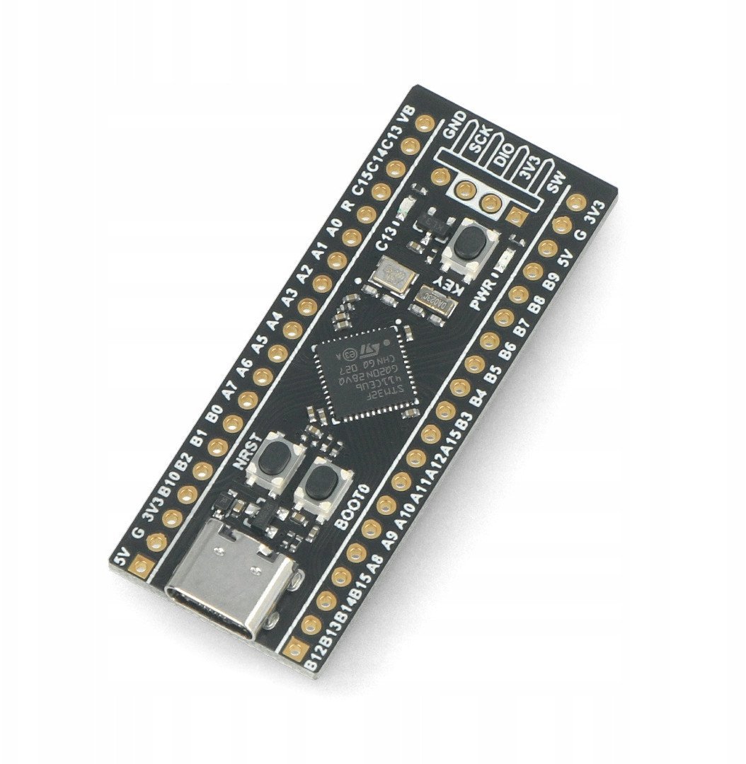 STM32F411CEU6 - BlackPill v3.1 kūrimo plokštė su STM32F411CEU6 mikrovaldikliu - WeAct Studio