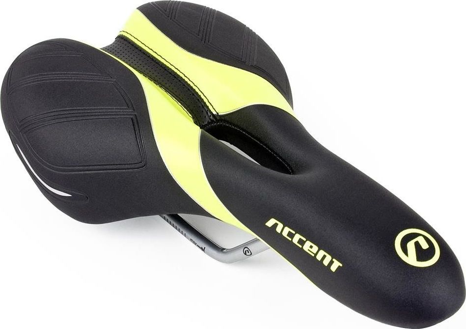 Accent Siodełko Accent Derry męskie czarno-żółte fluo uniwersalny