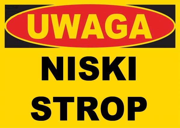 Mój dom Bto-19 - Znak Tablica Budowlana - Niski Strop