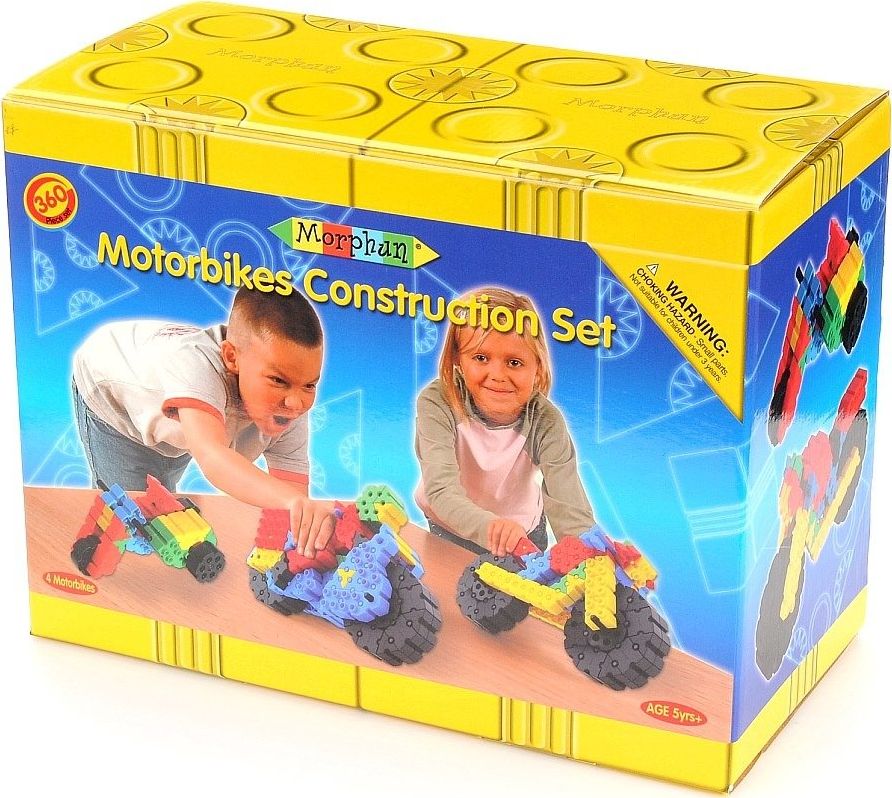 Morphun Morphun Motocykle 360 el. - Klocki konstrukcyjne