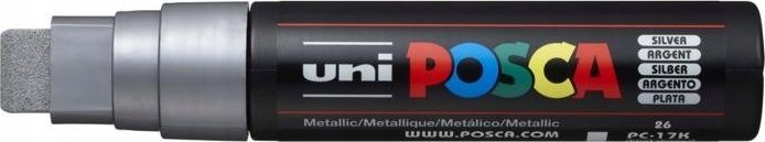 Uni Marker Do Każdej Powierzchni POSCA PC-17K SREBRNY