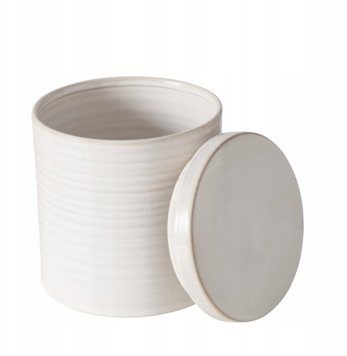Słoik ceramiczny z wieczkiem JONAH, Ø 15,5 cm