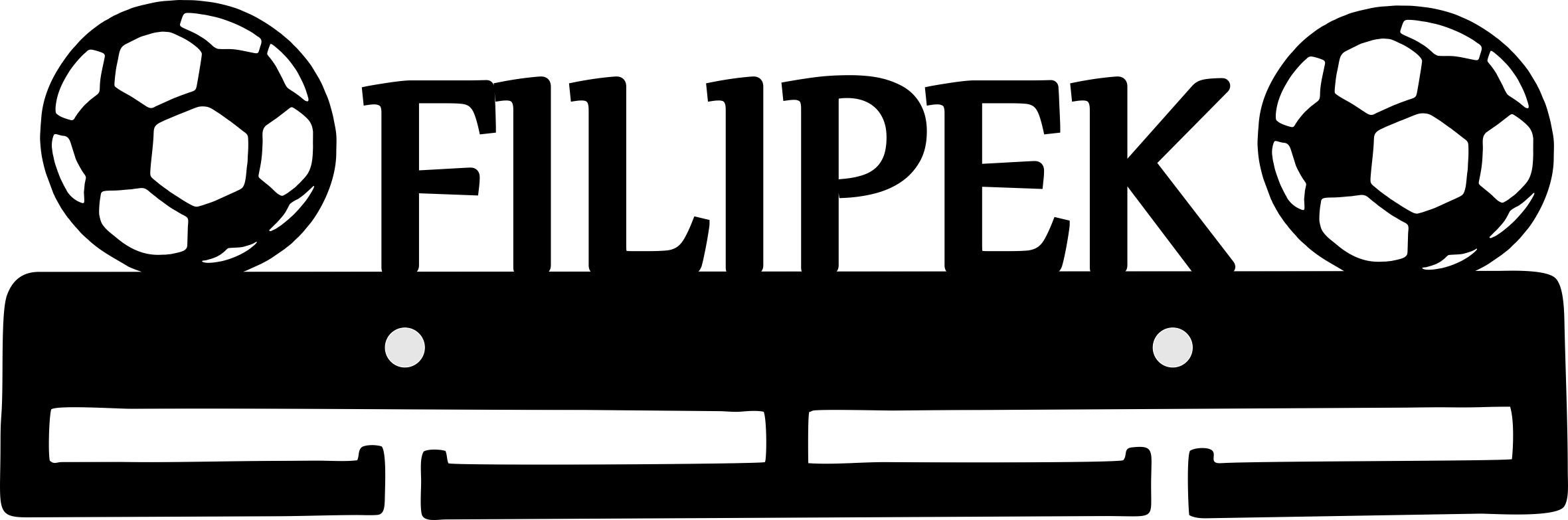 naSciane Wieszak na medale piłka dla piłkarza na prezent