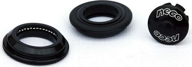 Neco Stery kierownicy Neco H 115 1 1/8" półzintegrowane stal czarny uniwersalny