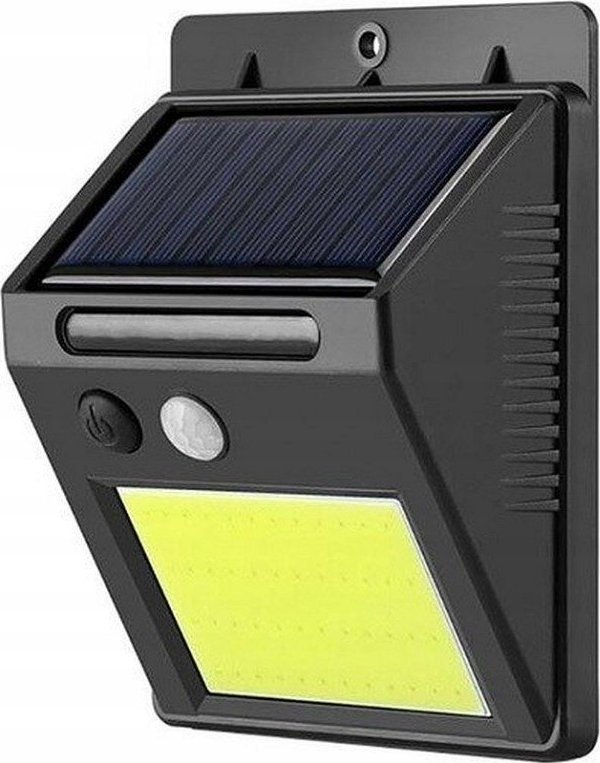 Kinkiet Lampa solarna COB z czujnikiem ruchu i zmierzchu m